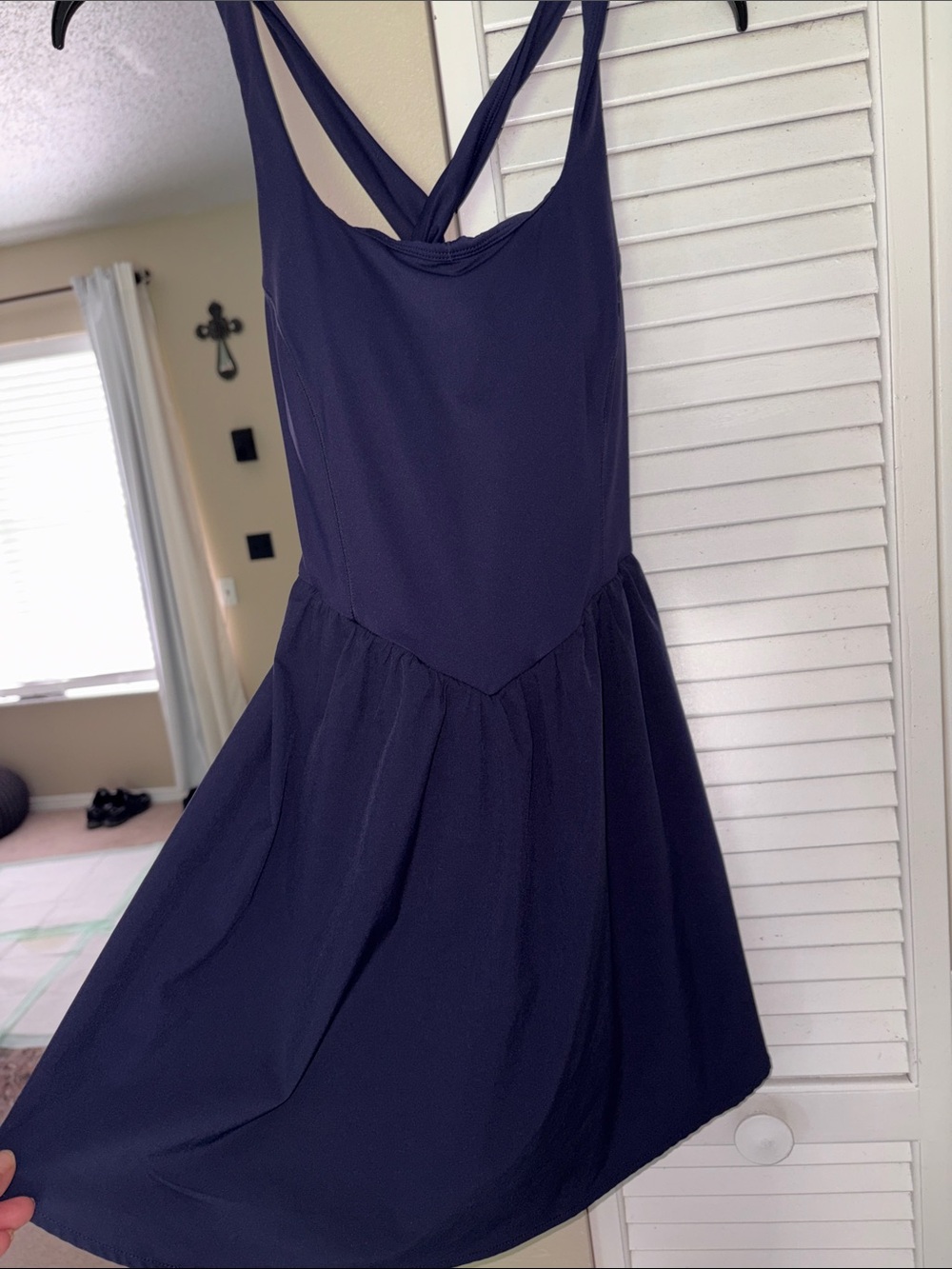 Halara Active Dress with built in shorts